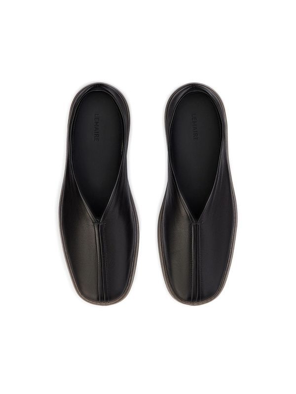 Chinese Square Toe Calfskin Loafer