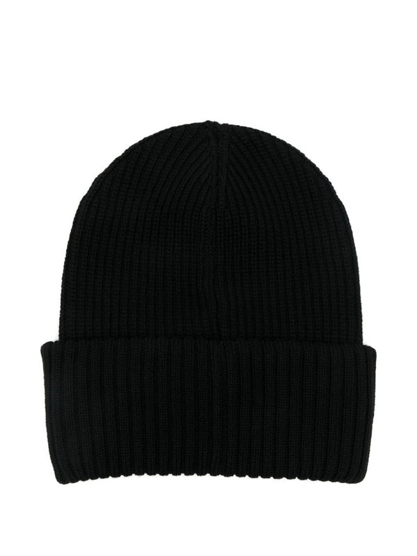 Moncler Black Beanie
