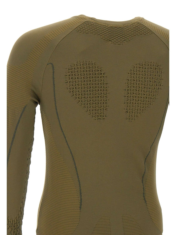 Roa Khaki Long Sleeve Top