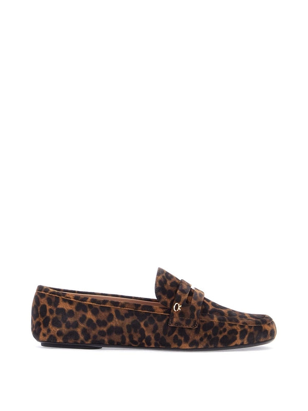 Giorgia Leopard Pattern Loafers