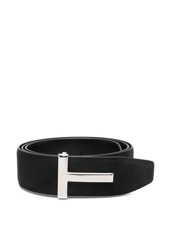 Tom Ford Black Leather Belts