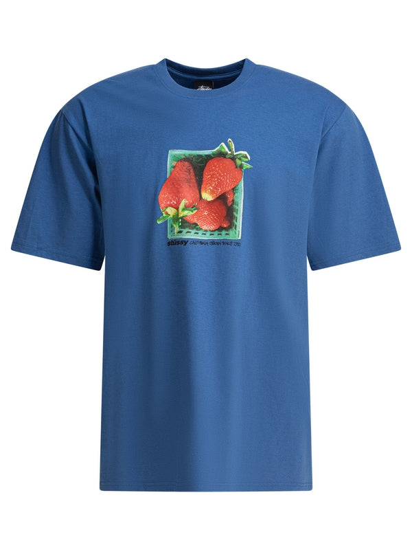 Stussy BERRIES Blue Half Sleeve