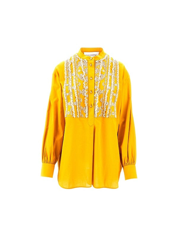 Valentino Yellow Shirt & Blouse