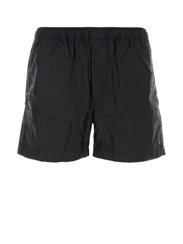 Banded Nylon Shorts