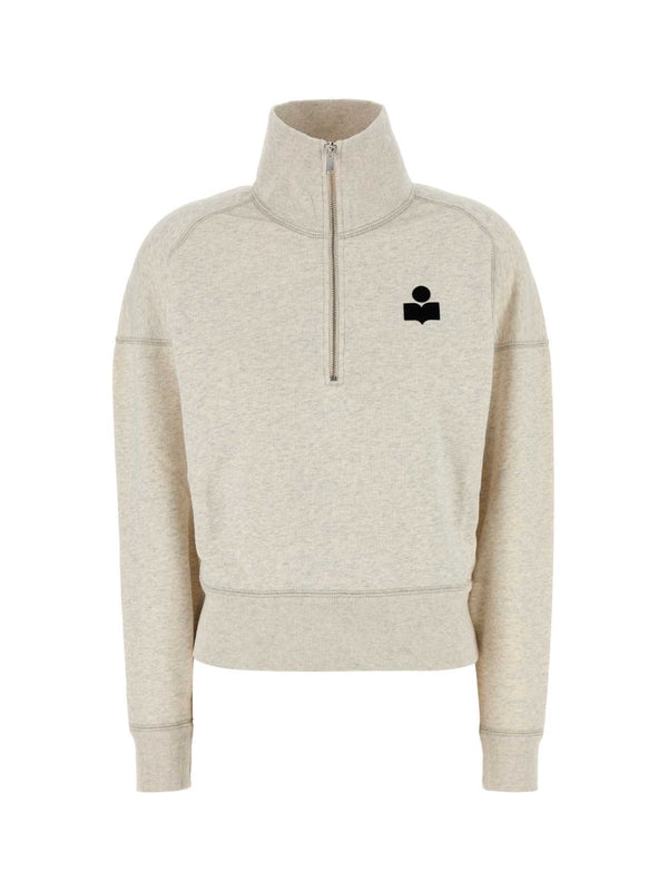 Ross Logo Half-Zip Sweatshirt