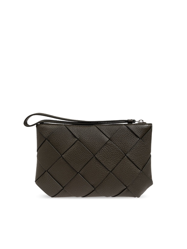 Diago Intrecciato Leather
  Clutch Bag