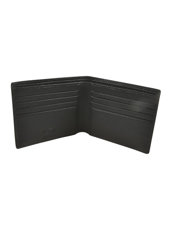 T Timeless Leather Bi-fold Wallet