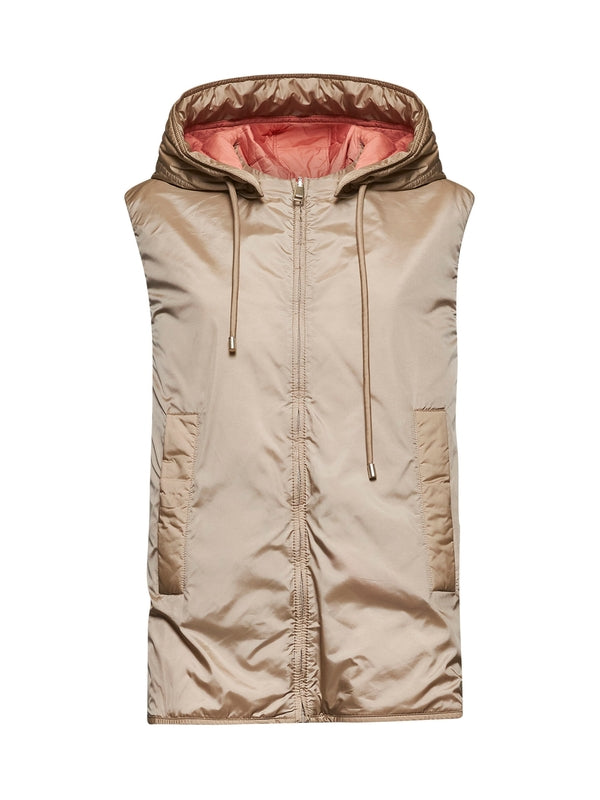 Sleeveless Hooded Vest