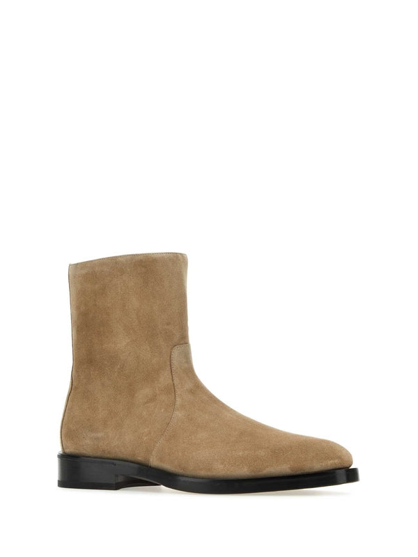 Suede Leather Ankle Boots