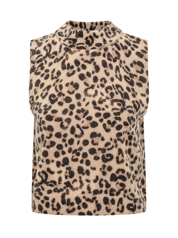 Semicouture Leopard Sleeveless
