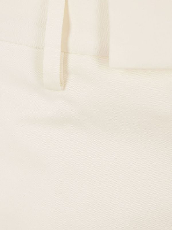 Straight Cotton Pants