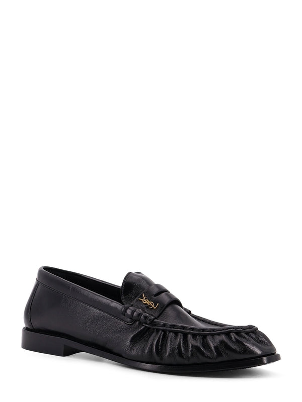 Saint Laurent Black Penny Loafer