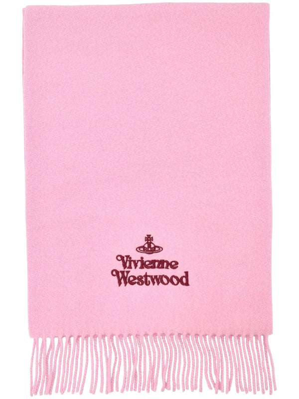 Vivienne Westwood Pink Wool Mufflers