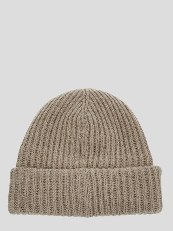 Logo Patch Wool Blend Beanie