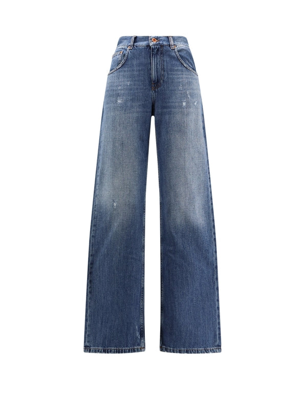 Aspesi Blue Denim Pants
