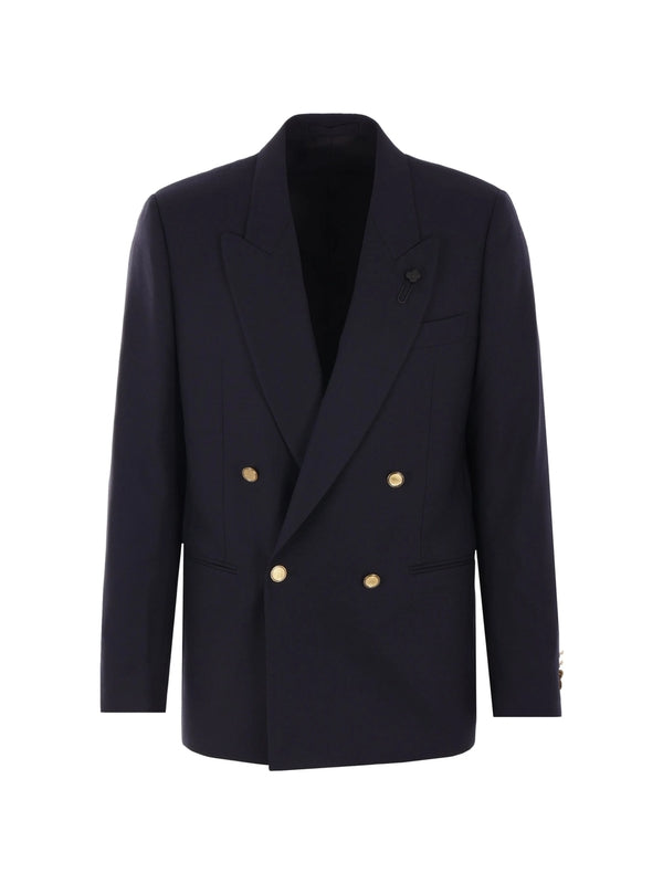 Boutonnière Pin Double Breasted Jacket