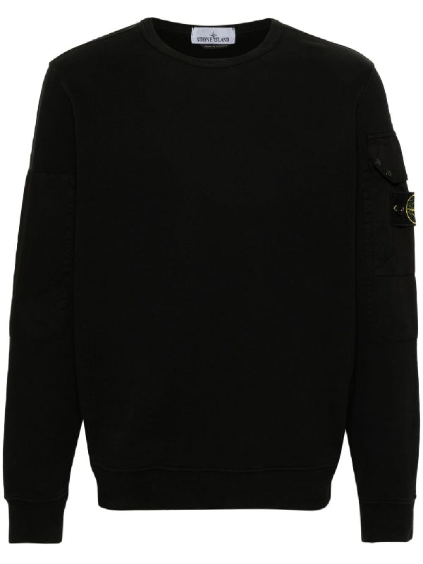 Wappen Patch Cotton Sweatshirt