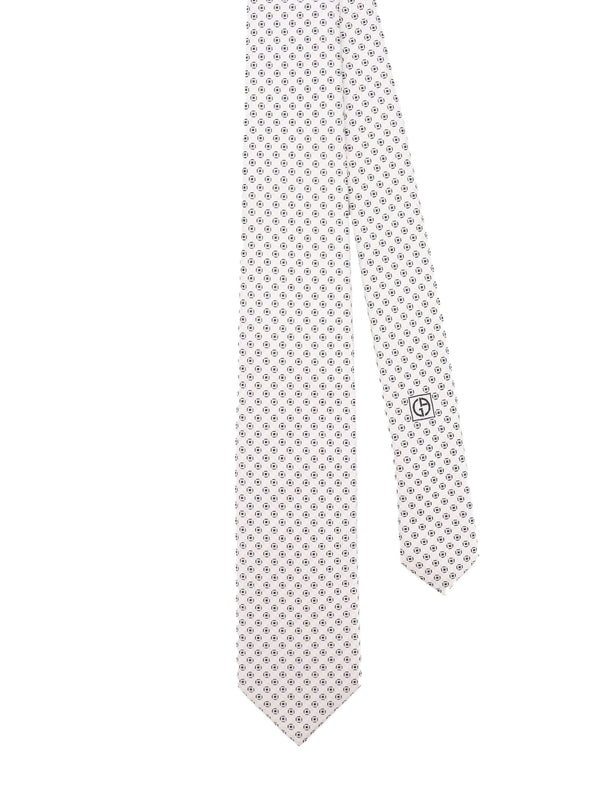 Dot Pattern Silk Tie