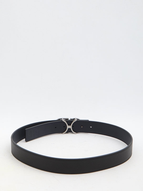 Cd Logo Reversible Leather Belt