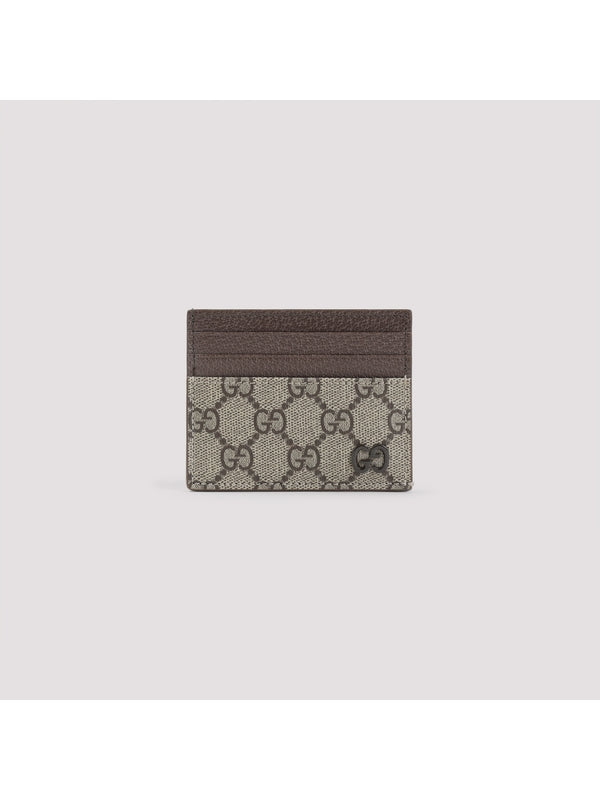 GG Logo Leather Card Holder