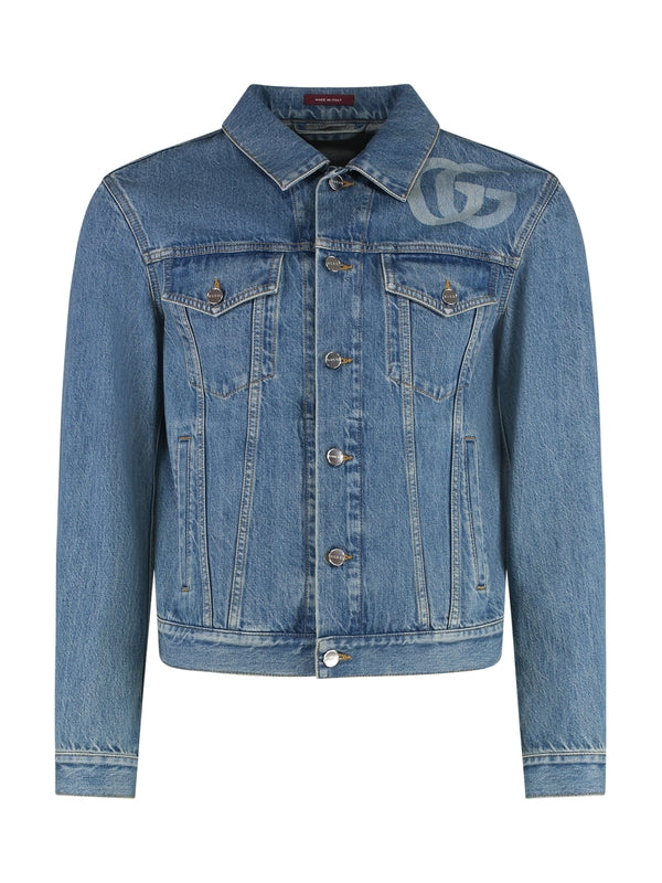 GG Logo Denim Jacket