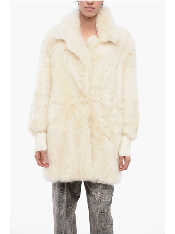 White Shearling Jacket