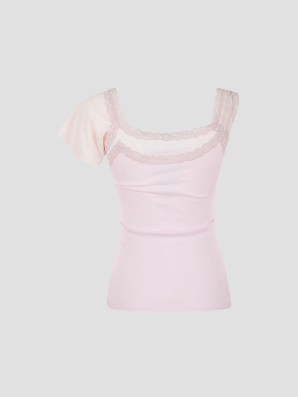 All-In Pink Half Sleeve