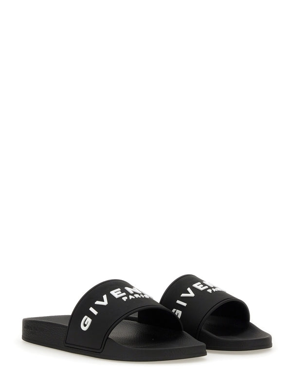 Givenchy Black Slides