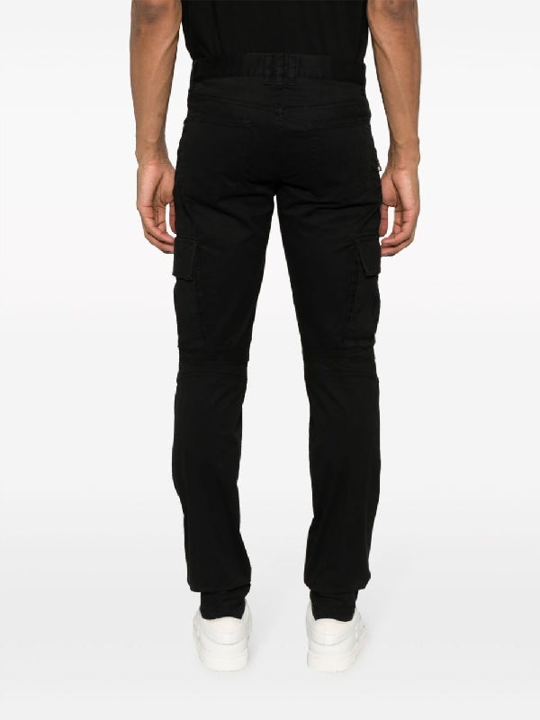 Zipper Cargo Slim Pants