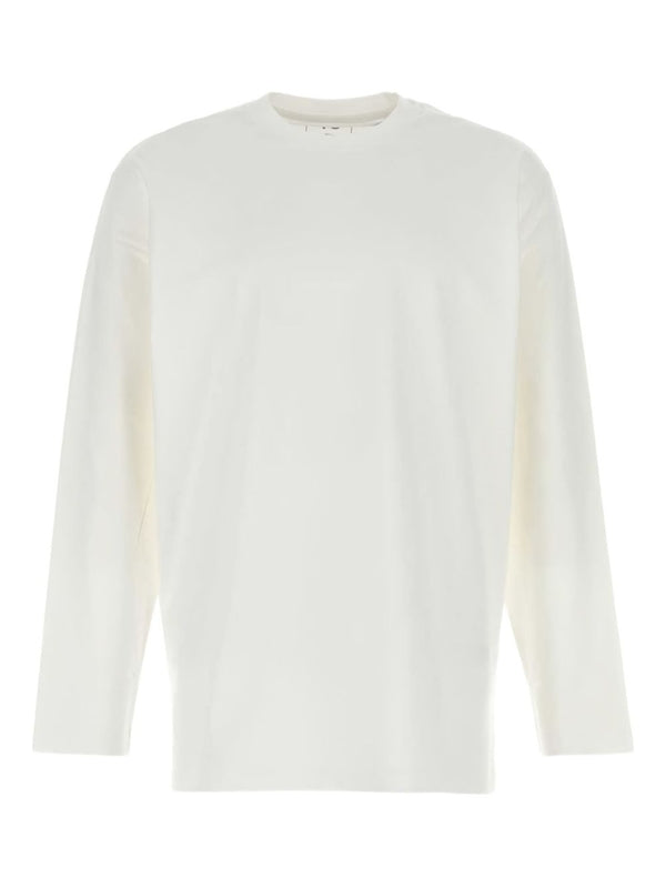 Y3 White Long Sleeve Top