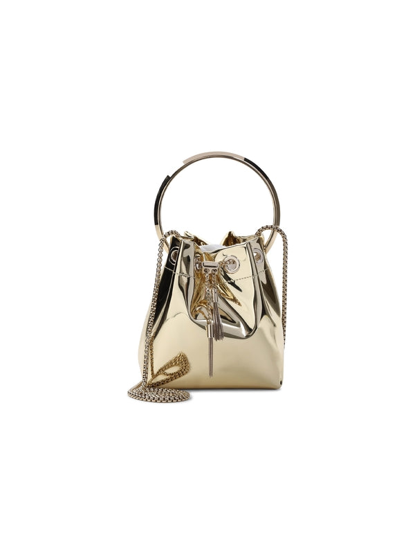 Bonbon Metallic Bucket Bag