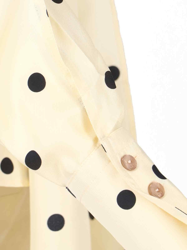 Dot Pattern Silk
  Blouse