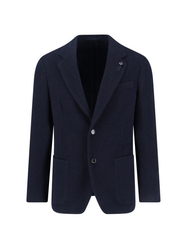 Lardini Navy Tailored Jackets