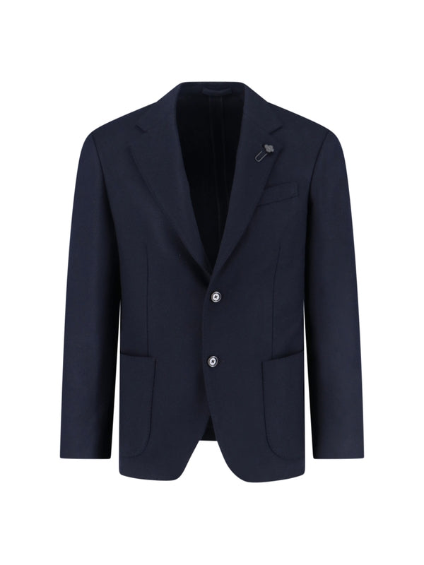 Lardini Navy Tailored Jackets