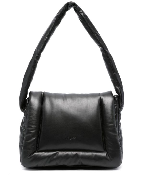 Puff Leather Shoulder Bag