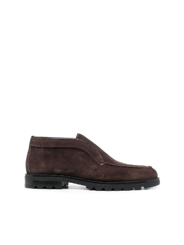 Suede Calfskin Chukka Boots