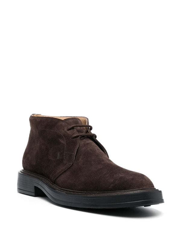 Suede Ankle Desert Boots