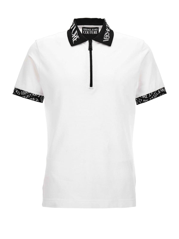 Versace White Polo Shirt