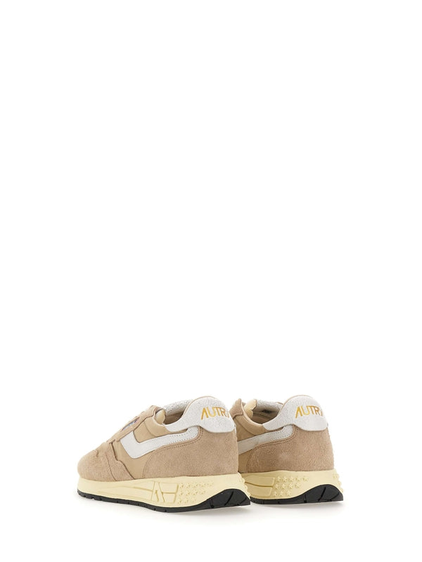 Autry Beige Low Top Sneakers