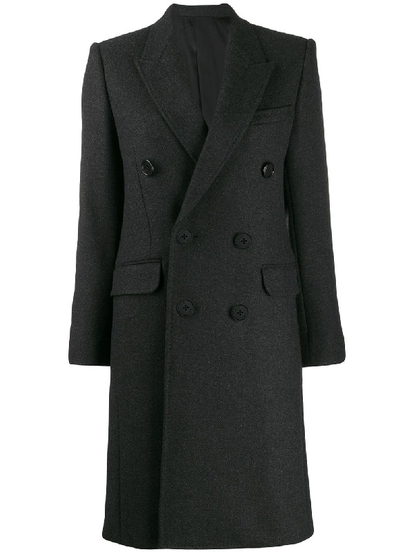 Wool Cashmere Double Coat