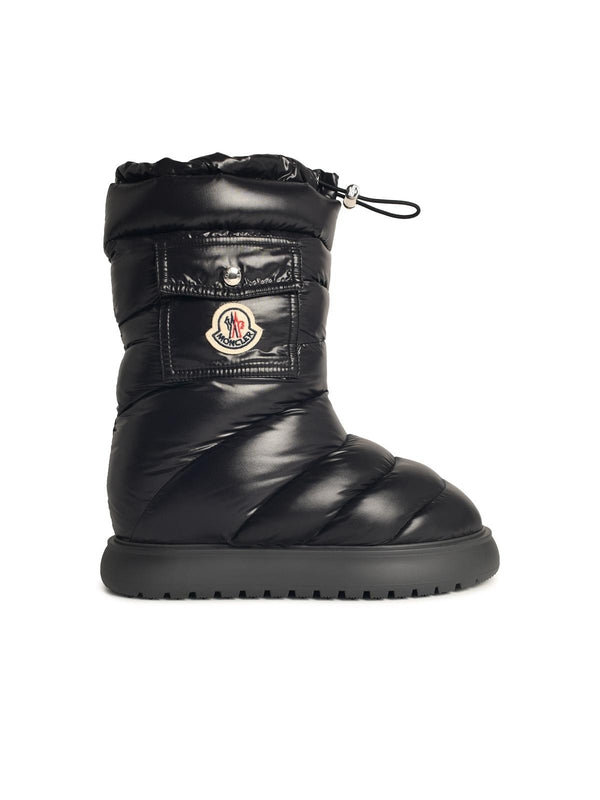 Gaia Logo Patch Padding Boots