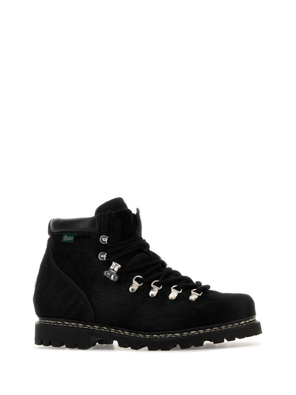Junya Watanabe Black Lace-Up Boots