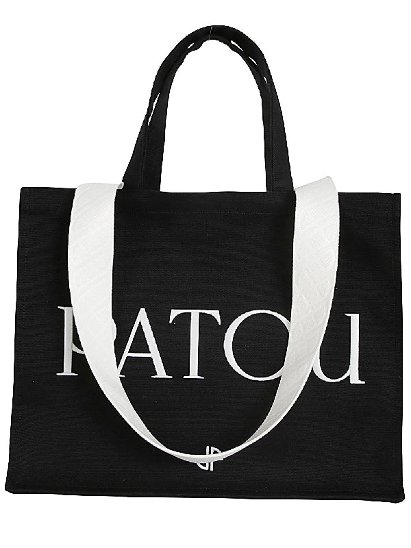 Logo Embroidery Cotton Tote Bag