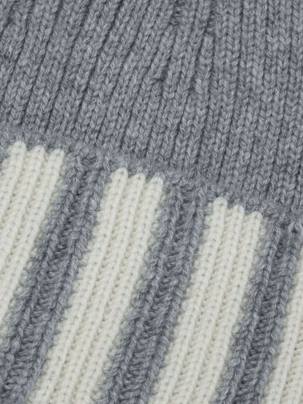 4-Bar Cashmere Beanie