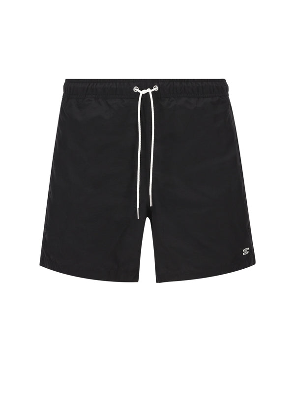 Triomphe Logo Embroidered Swim Shorts