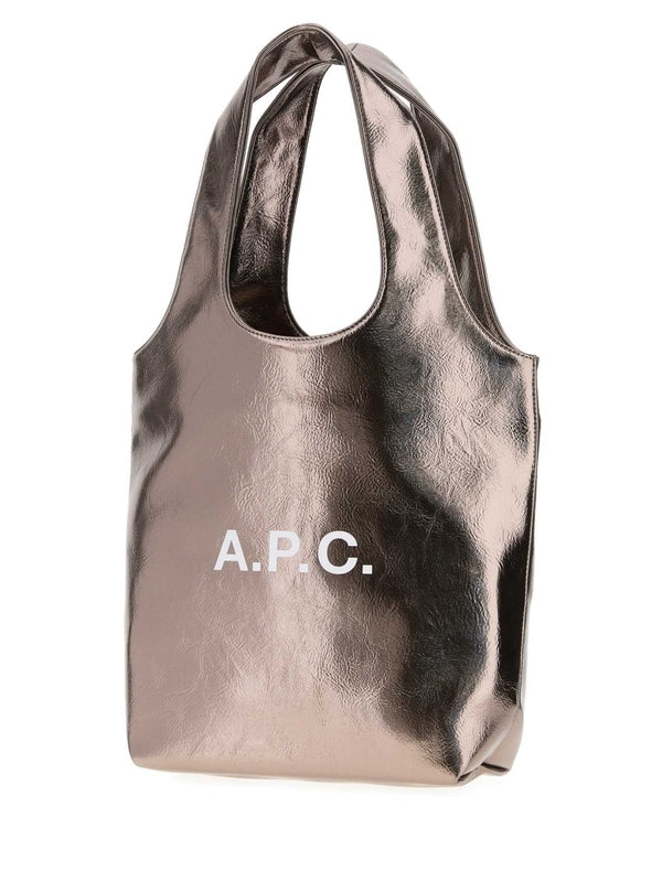 A.P.C. Silver Tote Bags