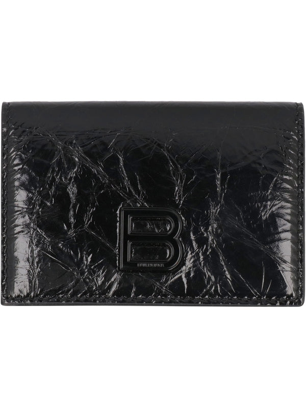 B Icon Leather Wallet