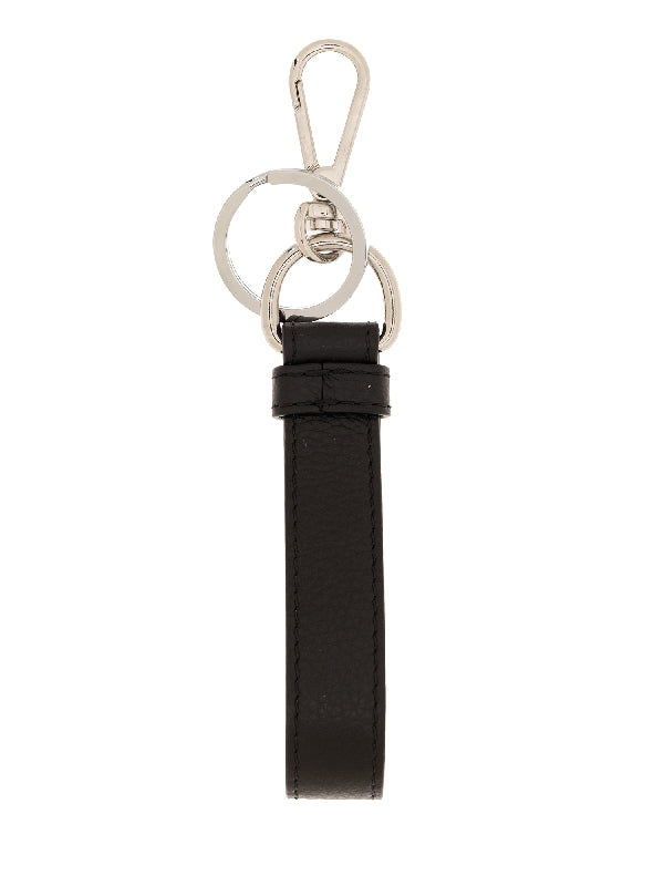 Logo Embroidered Leather
  Keyring