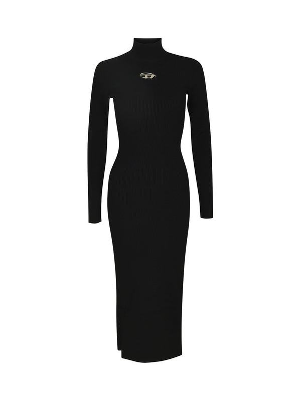 Zary D Logo Knit Dress