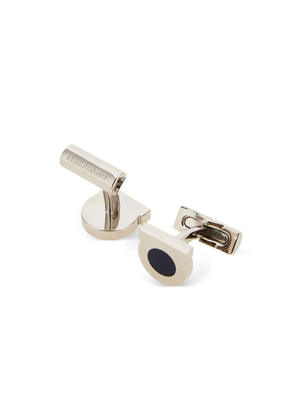 Ferragamo Silver Cufflinks